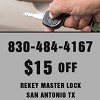 Rekey Master Lock San Antonio TX